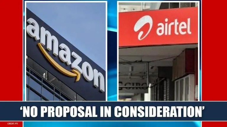 Airtel clarifies 'no proposal' on $2 Bn Amazon deal speculation amid Jio's 6th stake sale Amazon
