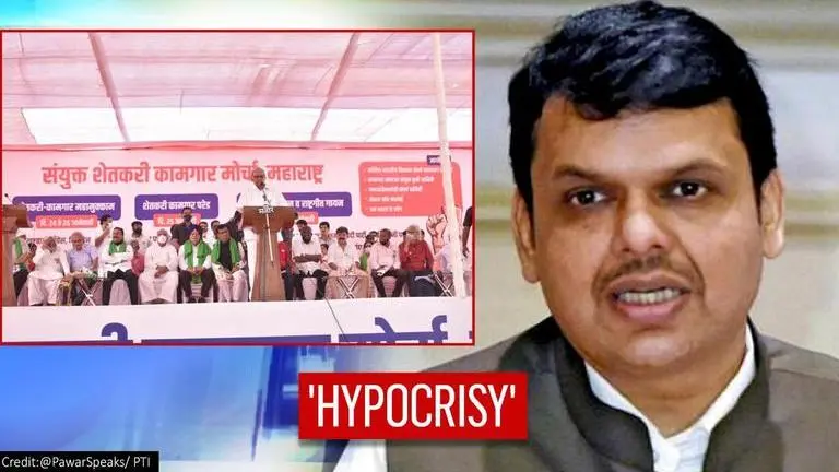 Fadnavis slams MVA's support for rally against farm laws; cites 2006 contract farming law Devendra Fadnavis