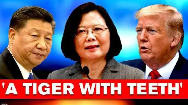 Chinese stooge threatens 'just war' with US if its soldiers return to Taiwan Chinese