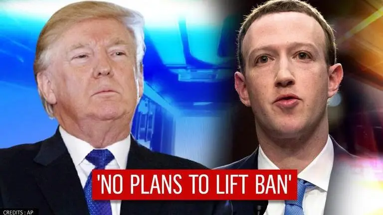 'Our ban is indefinite': Facebook has 'no plans to lift' suspension on Trump's accounts Facebook