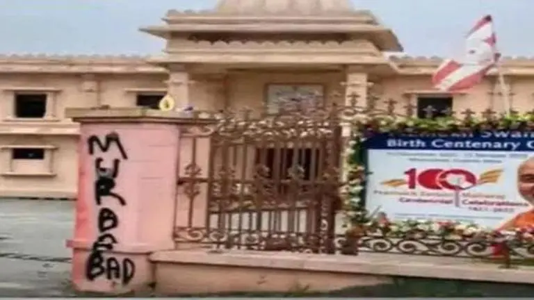 Indian High Commission in Australia condemns 'disturbing' vandalism of Melbourne temples Melbourne