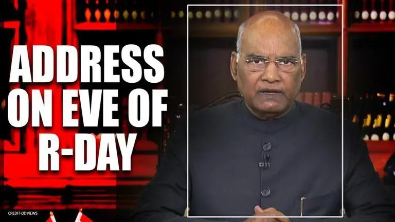 President Kovind addresses nation on eve of R-Day, stresses on Gandhian principles Ram Nath Kovind
