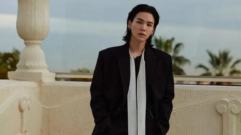 BTS Suga attends his first match as an NBA ambassador, shares video BTS Suga