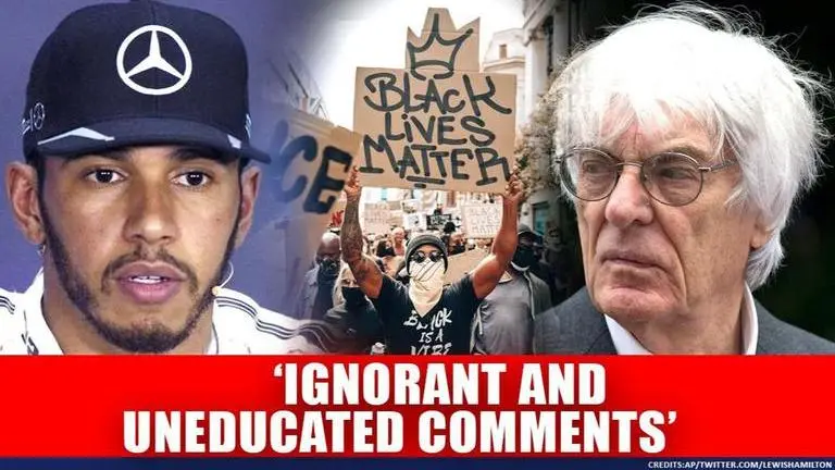 Lewis Hamilton lashes out at Ecclestone over 'Black people more racist than White' remark Lewis Hamilton