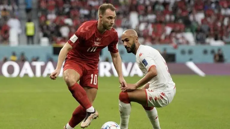 Tunisia holds Denmark to goalless draw in Group D at World Cup Denmark vs Tunisia