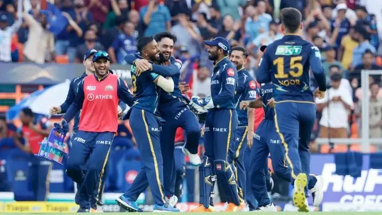 IPL 2023: Gujarat Titans to wear a new specially designed jersey for last match; Here's why Titans to wear lavender-coloured kits in support of fight against cancer during last home match