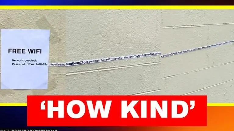 'He is smart': Man reveals WiFi password to 'let neighbors use' but there's a twist; watch WiFi password