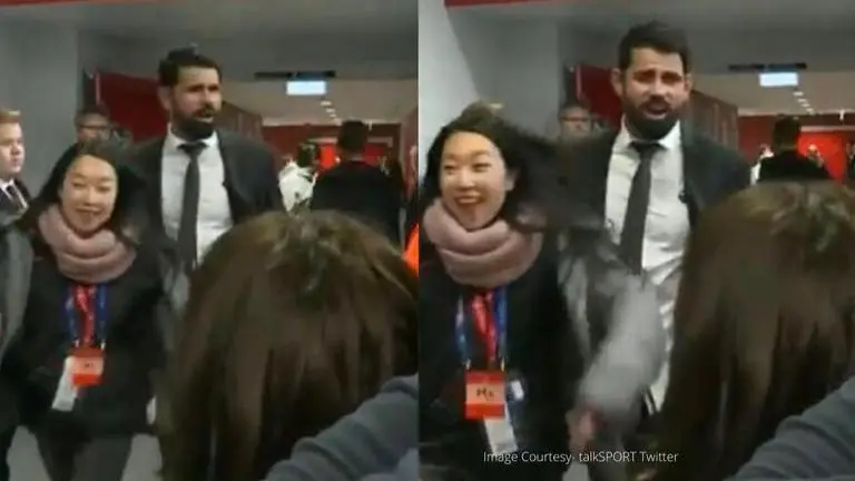 Liverpool vs Atletico: Diego Costa trolls Anfield journos with mock Coronavirus cough Liverpool vs Atletico