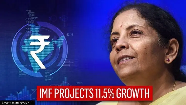 IMF projects Indian economy to grow by 11.5% in 2021, surpassing China's 8.1% growth IMF
