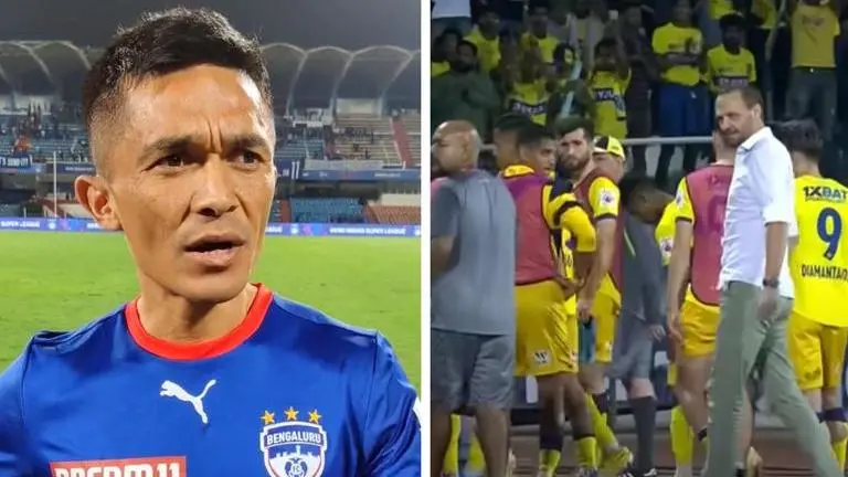 In 22 years of my career, I've never seen this: Sunil Chhetri on Kerala Blasters walkout Sunil Chhetri