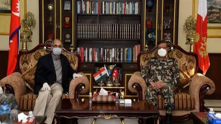 Indian envoy meets Nepal Army chief, holds discussion on issues related to mutual interest Indian envoy
