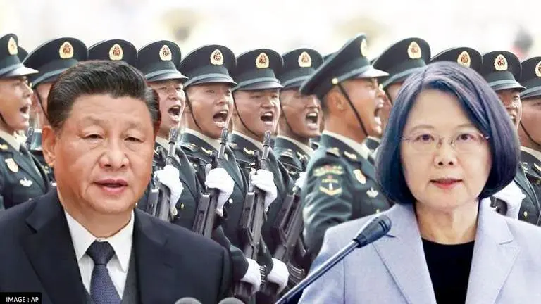 China holds military drill near Taiwan as US delegation visits island to meet Tsai Ing-wen China