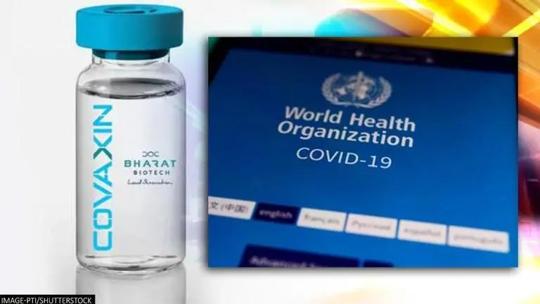 WHO to decide on approval for Covaxin next week after risk/benefit analysis WHO