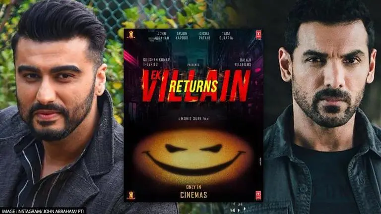 'Ek Villain Returns': Arjun Kapoor, John Abraham starrer to release on Eid 2022 Arjun Kapoor, Ek Villain Returns, John Abraham