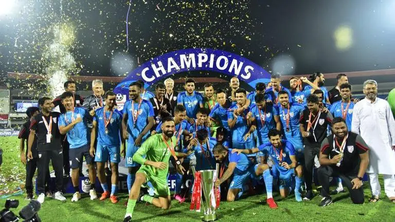 Intercontinental Cup: Sunil Chhetri, Chhangte goals lead India to become Champions Intercontinental Cup