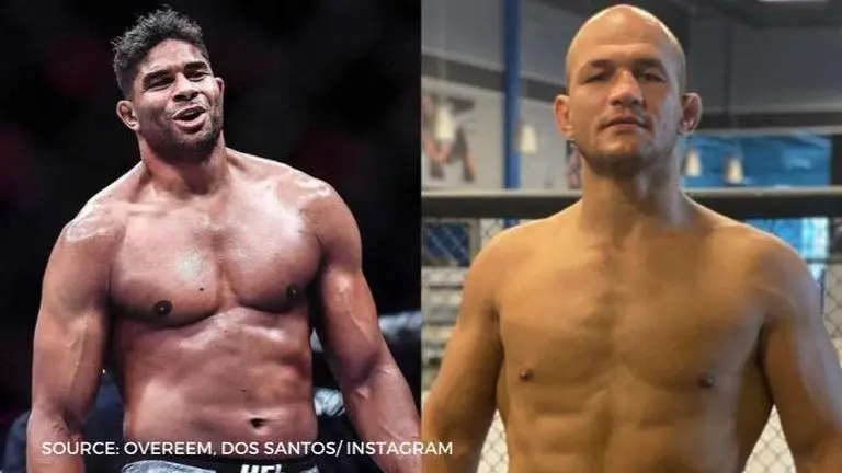 UFC parts ways with heavyweight legends Alistair Overeem and Junior dos Santos: Report UFC