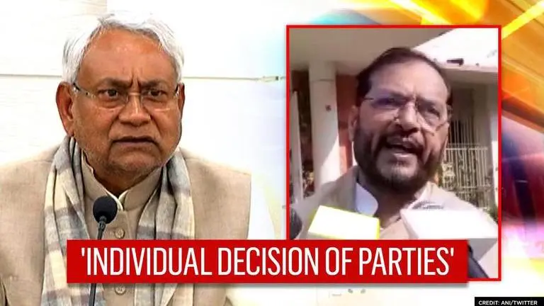 Bihar CM Nitish Kumar brushes aside BJP MLA's ire over Cabinet picks, passes buck to ally Bihar