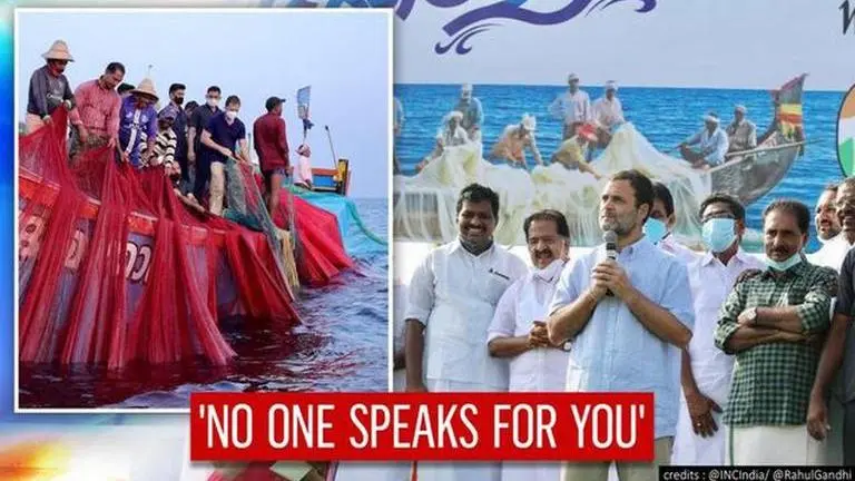 Rahul Gandhi unmoved by 'Caro Raul' jibes; fishes in Kerala & insists there's no ministry Rahul Gandhi