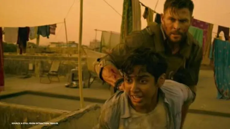 Extraction actor Rudhraksh Jaiswal talks about FAKE Endgame spoilers by Chris Hemsworth Extraction