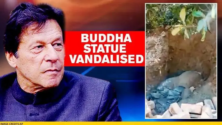 Rare Buddha statue found & mindlessly destroyed in Pakistan; video of act sparks action Pakistan