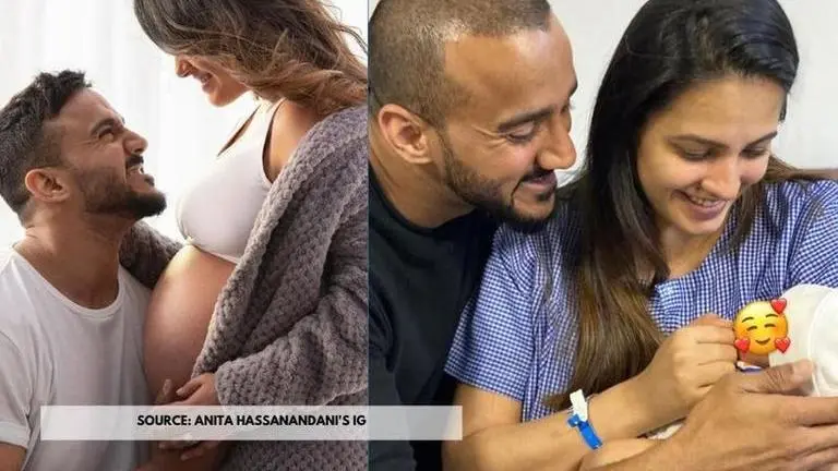 anita hassanandani's baby's name