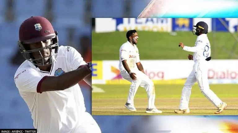 SL vs WI: Embuldeniya leaves Windies batter dumbfounded with peach of a delivery; WATCH Sri Lanka vs West Indies