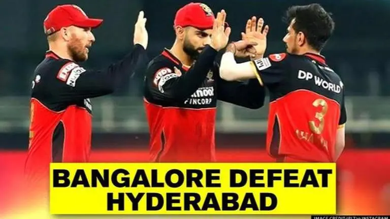 Chahal, Padikkal star for Bangalore as Virat Kohli & Co. defeat Hyderabad by 10 runs IPL 2020