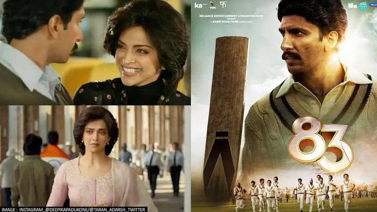 '83' trailer: Deepika Padukone makes special entry as Kapil Dev's wife; fans surprised 83, deepika padukone, ranveer singh, kapil dev, romi bhatia, 83 trailer out