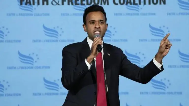 GOP presidential candidate Ramaswamy says Russia needs to pull out of its military alliance with China Vivek Ramaswamy