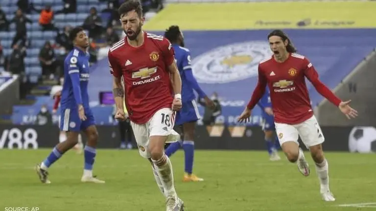 Man United equal record of scoring multiple goals in 11 consecutive top-flight away games man united