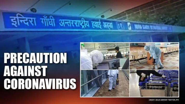 Delhi airport steps up preventive measures to tackle Coronavirus scare Delhi