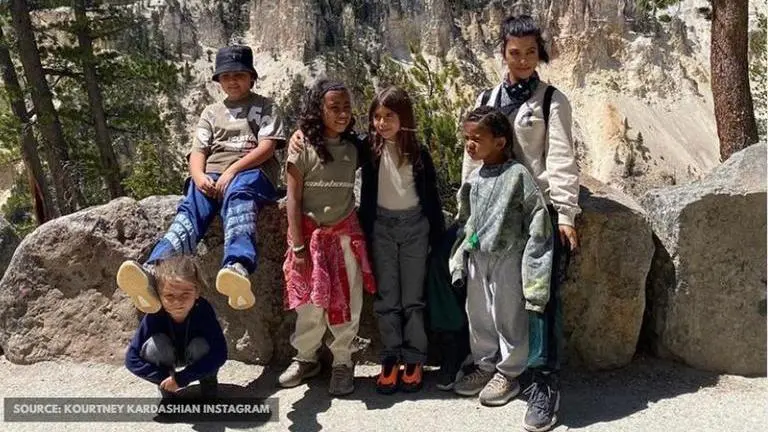 Kourtney Kardashian shares adorable pictures with kids from her trip to 'Wild Wild West' kourtney kardashian