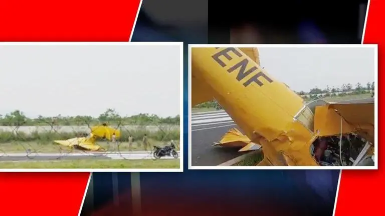 Two killed as trainer aircraft crashes in Odisha's Dhenkanal district Odisha