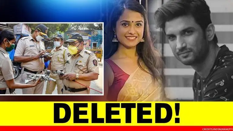 Disha Salian death case folder 'inadvertently deleted' by Mumbai Police amid Sushant probe Mumbai Police