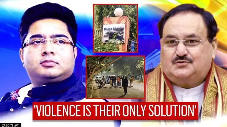 Mamata's nephew Abhishek Banerjee's 'Banga Bhawan' in Delhi vandalised; TMC blames BJP banga bhawan