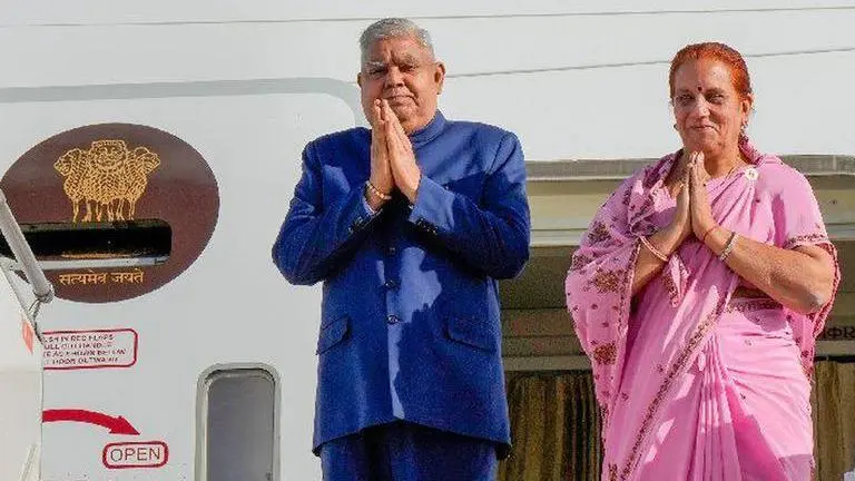 Vice President Dhankhar's spouse awarded PhD for work on ground water conservation Jagdeep Dhankar