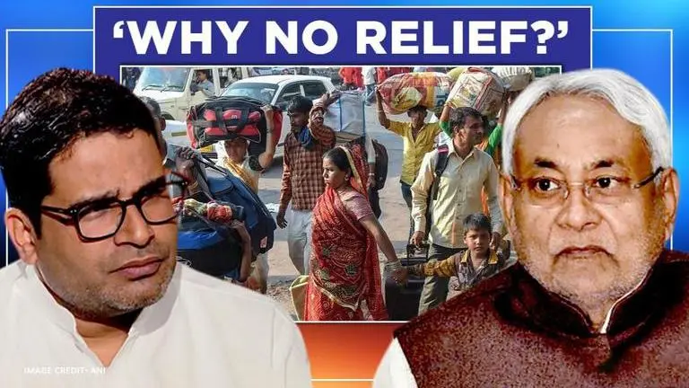 Prashant Kishor slams Nitish, asks ‘no relief for stranded Biharis?' amid Covid lockdown Prashant Kishor