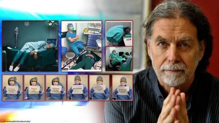 German envoy pays tribute to frontline heroes working relentlessly to save lives Germany