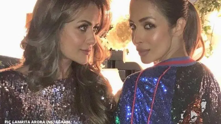Malaika Arora and Amrita Arora set twinning goals in matching outfits Malaika Arora