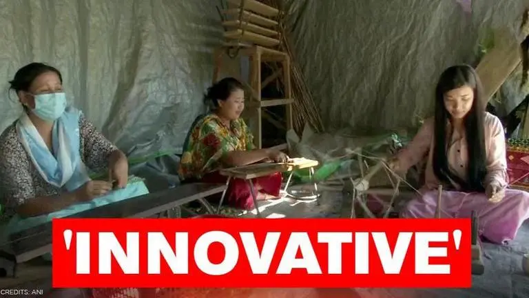 Good News: Woman praised for starting unique venture of spinning yarn from lotus stalks Good News