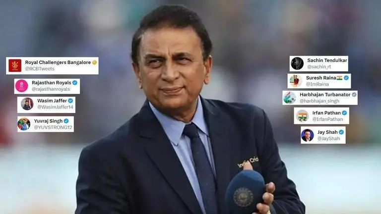 'The real master': Indian cricket community wishes legend Sunil Gavaskar on 74th birthday Sunil Gavaskar