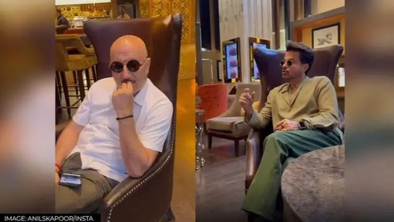 Anil Kapoor asks Anupam Kher to promote 'Thar'; latter draws witty Rajamouli reference Anil Kapoor