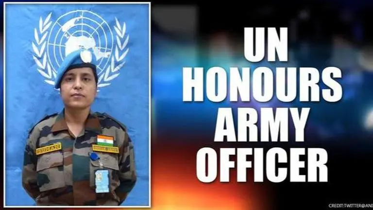 United Nations awards Major Suman Gawani with 'UN Military Gender Advocate Award' UNITED NATIONS