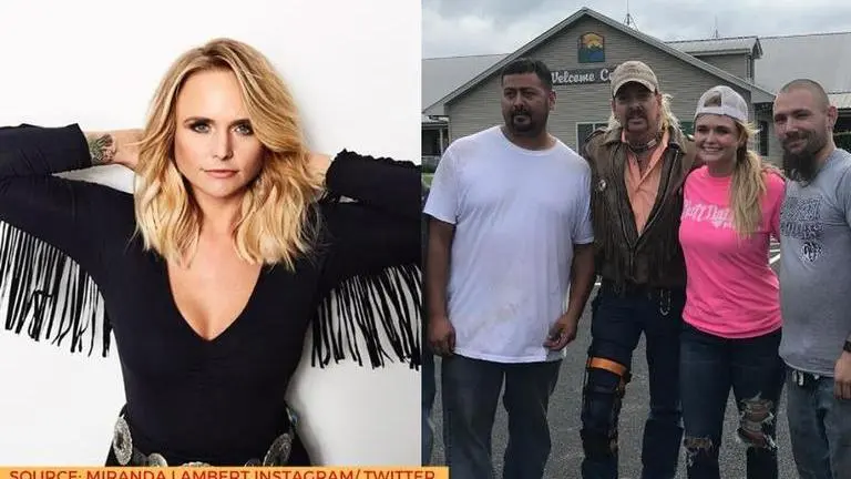 Miranda Lambert tweets old pic with 'Tiger King', later posts 'Backstory' amid criticism miranda lambert