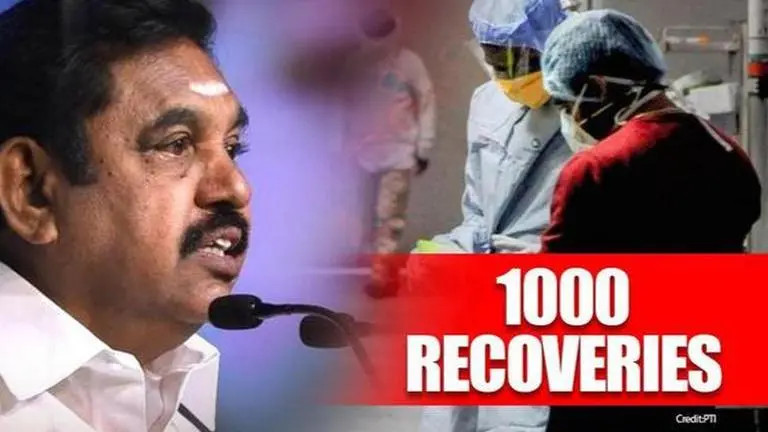 Tamil Nadu: COVID-19 recoveries cross 1000, active cases fall below recovery rate Covid-19