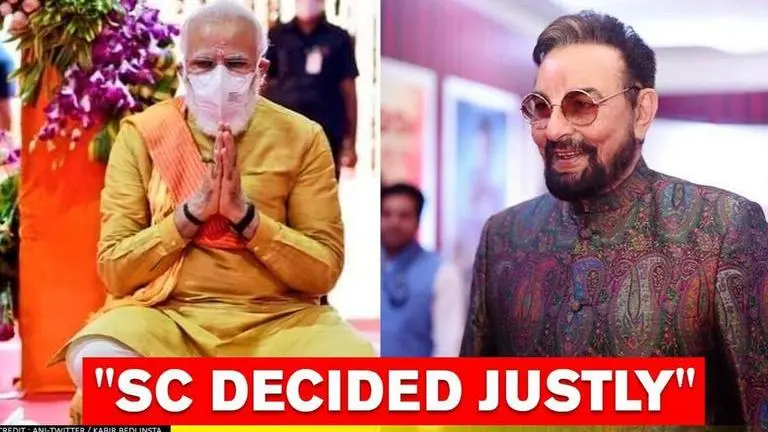 Kabir Bedi hails PM Modi's speech during Ram Mandir Bhumi Pujan, calls it 'profound'