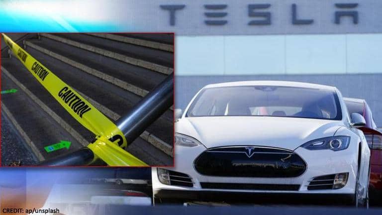 US: 2 killed as Tesla bursts into flames after crashing, ‘no one one ...