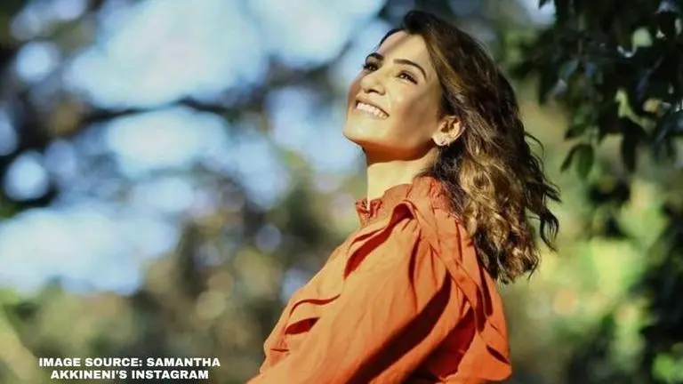 Samantha Akkineni talks about 'taking a breath' with stunning monochrome picture Image: Samantha Akkineni/ Credit: Samantha Akkineni's Instagram