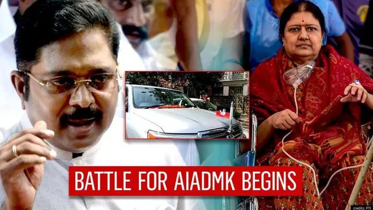 TTV Dinakaran stakes Sasikala's claim over AIADMK; says 'she's General Secy; can use flag' Dinakaran