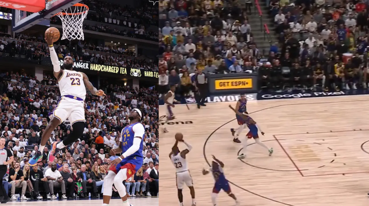 LeBron James shocks NBA vs Denver Nuggets